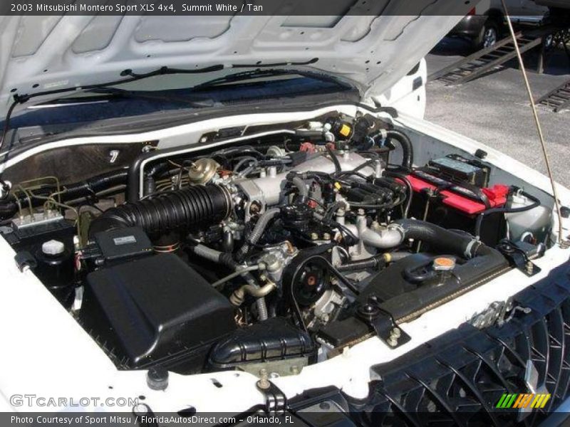 Summit White / Tan 2003 Mitsubishi Montero Sport XLS 4x4