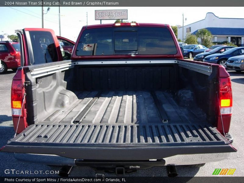 Red Brawn / Graphite/Titanium 2004 Nissan Titan SE King Cab
