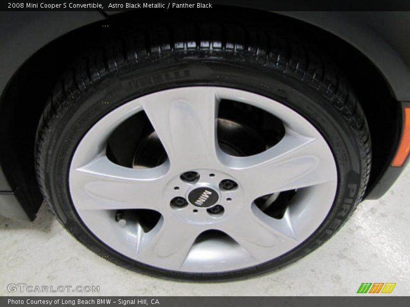 Astro Black Metallic / Panther Black 2008 Mini Cooper S Convertible