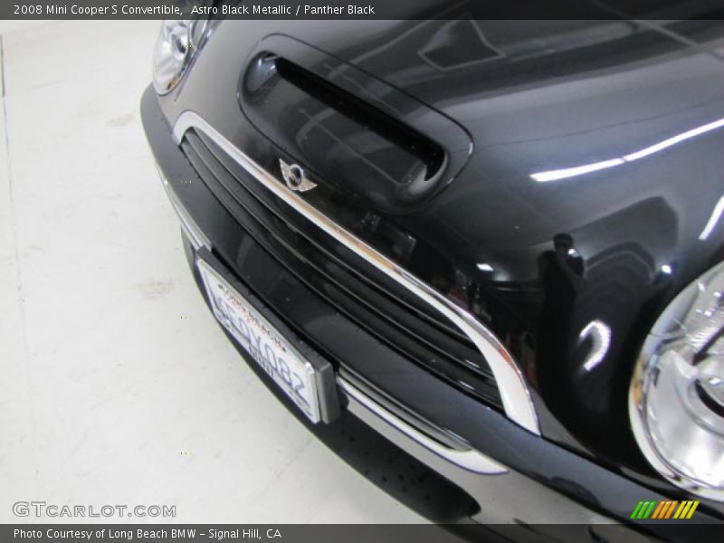 Astro Black Metallic / Panther Black 2008 Mini Cooper S Convertible
