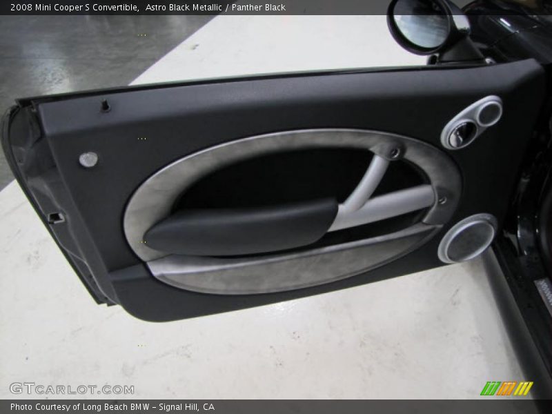 Astro Black Metallic / Panther Black 2008 Mini Cooper S Convertible