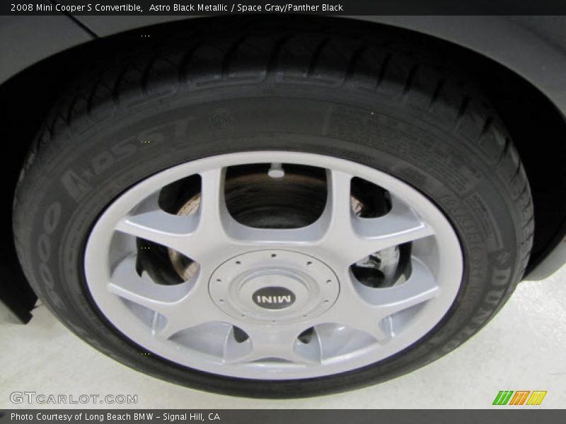 Astro Black Metallic / Space Gray/Panther Black 2008 Mini Cooper S Convertible