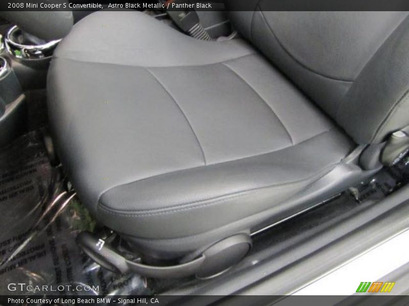 Astro Black Metallic / Panther Black 2008 Mini Cooper S Convertible