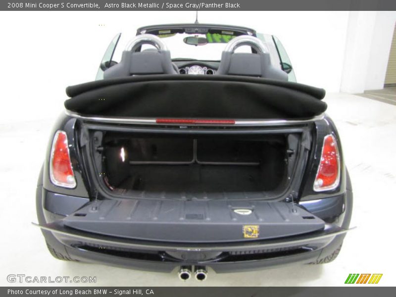 Astro Black Metallic / Space Gray/Panther Black 2008 Mini Cooper S Convertible