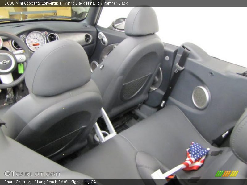 Astro Black Metallic / Panther Black 2008 Mini Cooper S Convertible