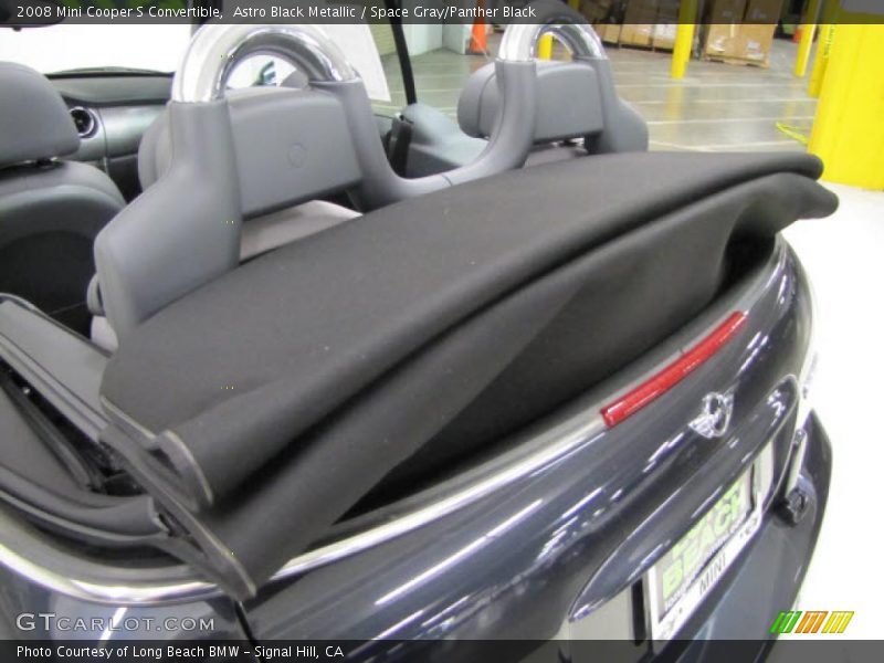 Astro Black Metallic / Space Gray/Panther Black 2008 Mini Cooper S Convertible