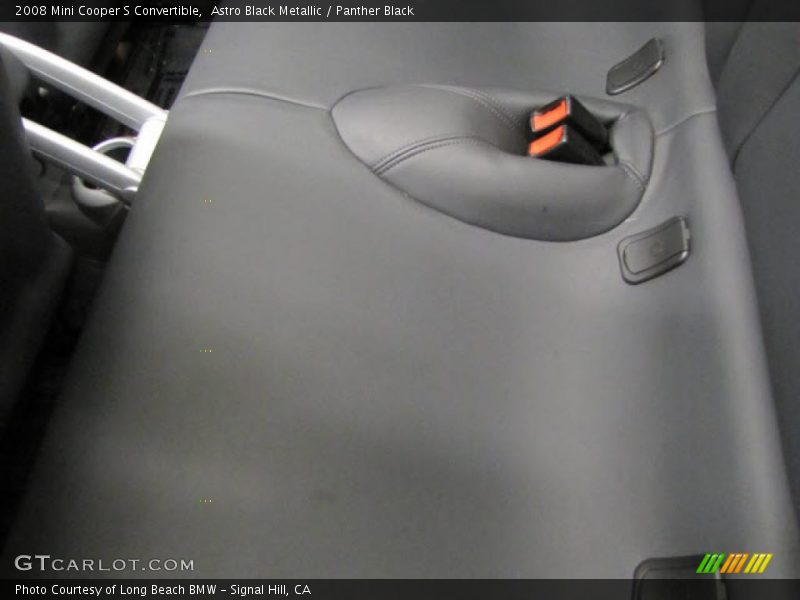 Astro Black Metallic / Panther Black 2008 Mini Cooper S Convertible