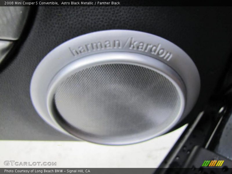 Astro Black Metallic / Panther Black 2008 Mini Cooper S Convertible