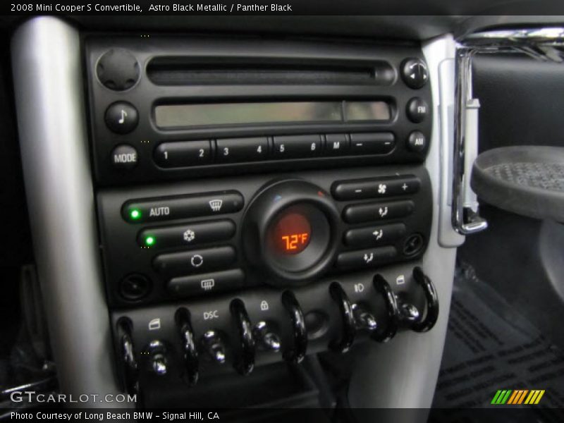 Astro Black Metallic / Panther Black 2008 Mini Cooper S Convertible