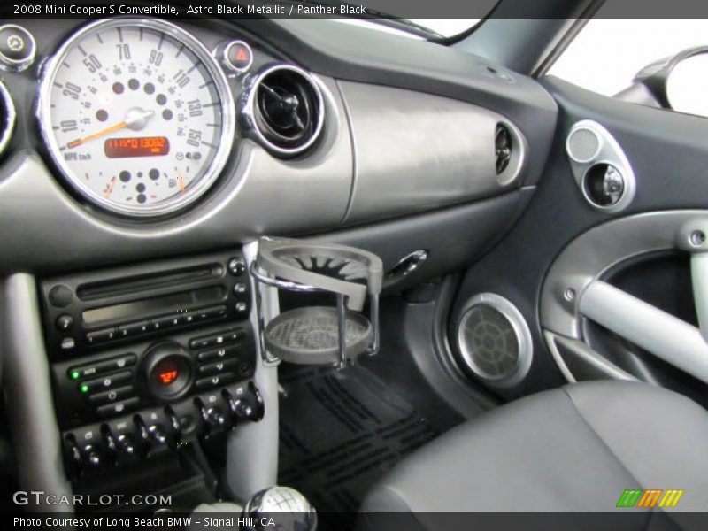 Astro Black Metallic / Panther Black 2008 Mini Cooper S Convertible