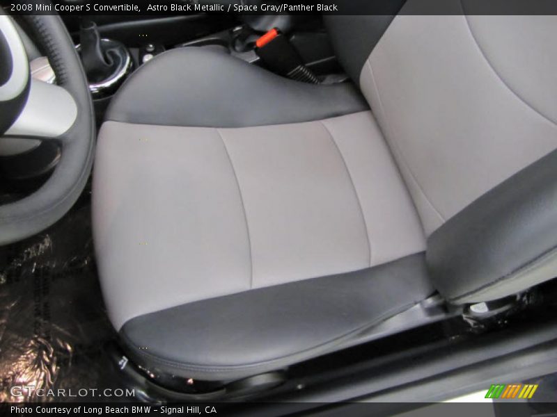 Astro Black Metallic / Space Gray/Panther Black 2008 Mini Cooper S Convertible