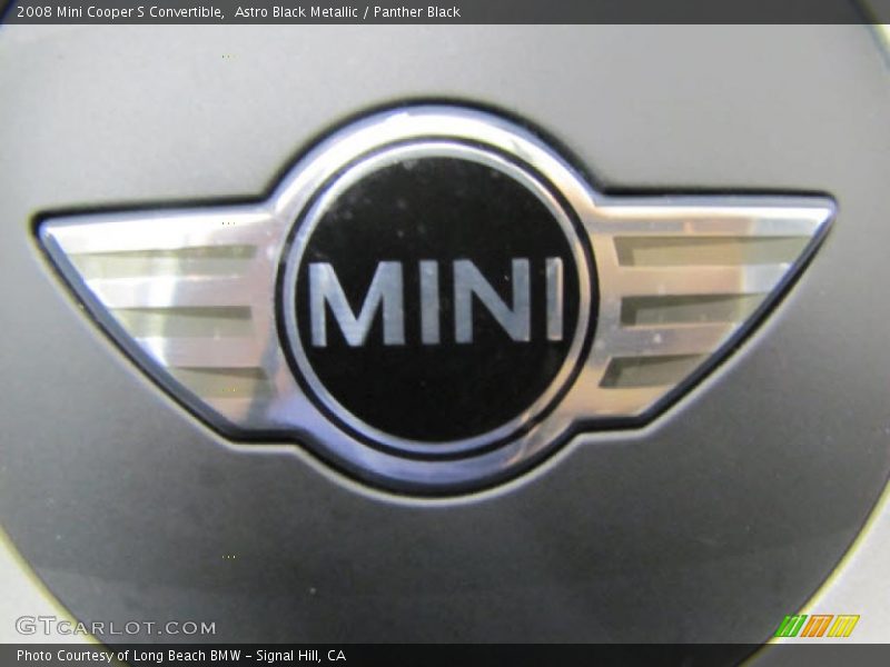 Astro Black Metallic / Panther Black 2008 Mini Cooper S Convertible