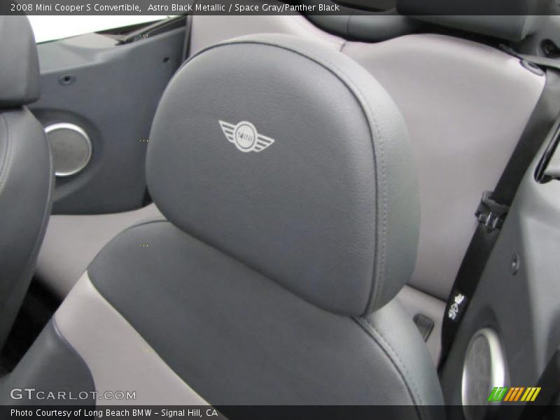 Astro Black Metallic / Space Gray/Panther Black 2008 Mini Cooper S Convertible