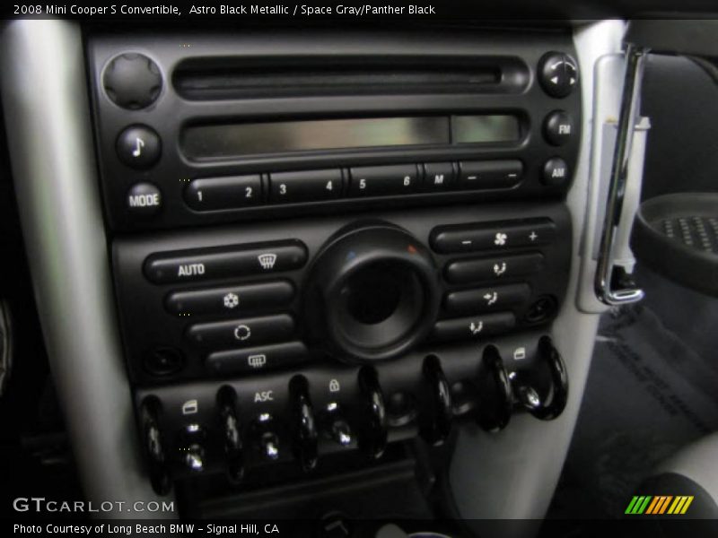 Astro Black Metallic / Space Gray/Panther Black 2008 Mini Cooper S Convertible