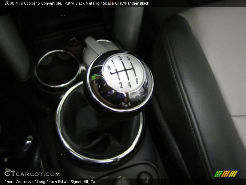 Astro Black Metallic / Space Gray/Panther Black 2008 Mini Cooper S Convertible