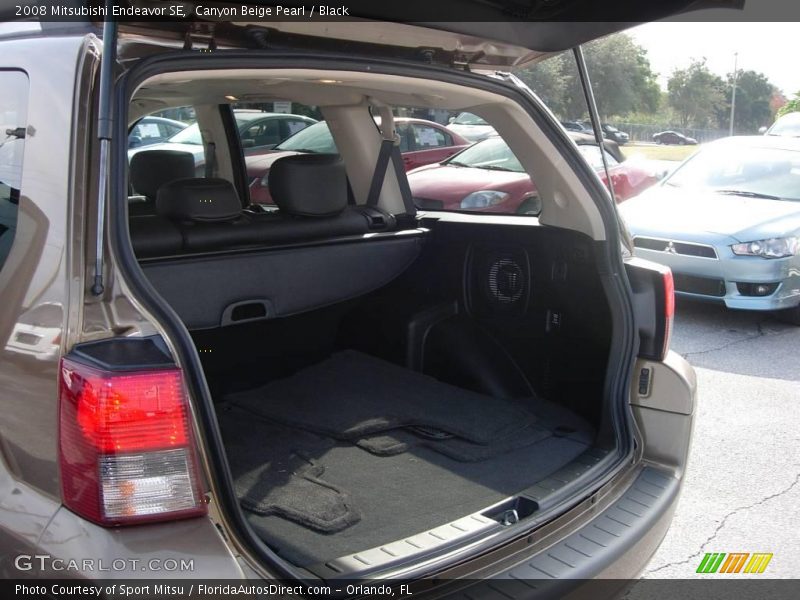 Canyon Beige Pearl / Black 2008 Mitsubishi Endeavor SE