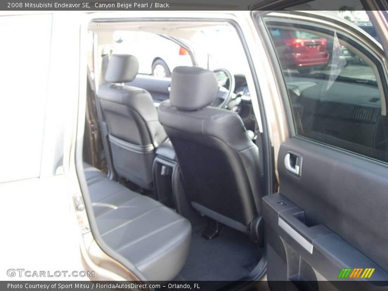 Canyon Beige Pearl / Black 2008 Mitsubishi Endeavor SE