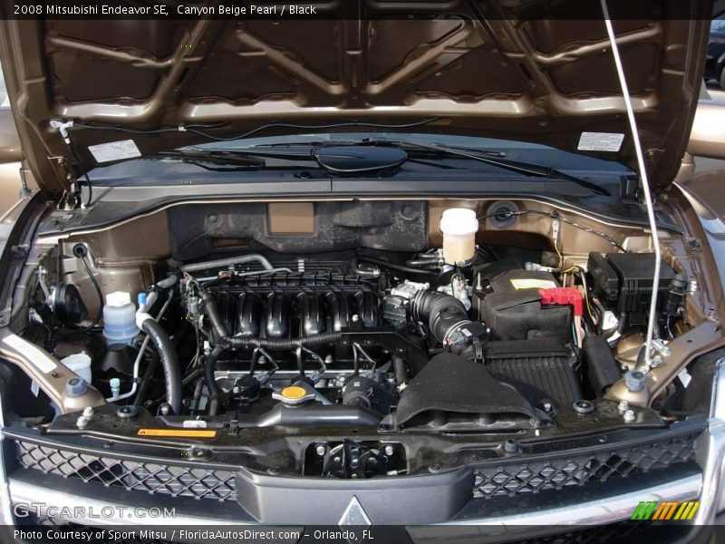 Canyon Beige Pearl / Black 2008 Mitsubishi Endeavor SE