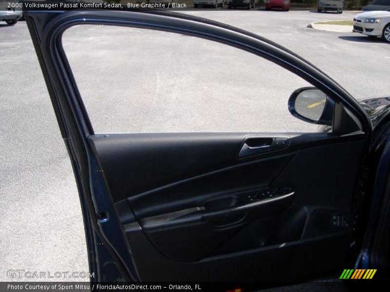 Blue Graphite / Black 2008 Volkswagen Passat Komfort Sedan