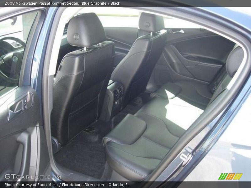 Blue Graphite / Black 2008 Volkswagen Passat Komfort Sedan