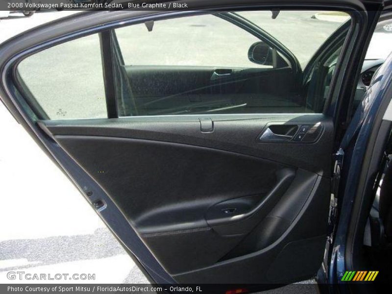 Blue Graphite / Black 2008 Volkswagen Passat Komfort Sedan