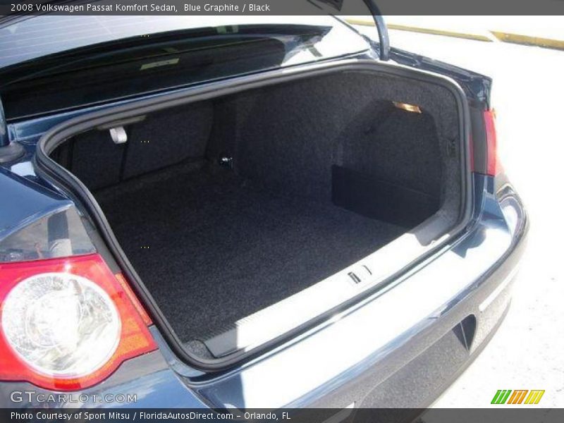 Blue Graphite / Black 2008 Volkswagen Passat Komfort Sedan