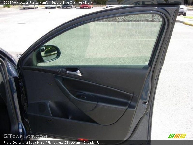 Blue Graphite / Black 2008 Volkswagen Passat Komfort Sedan