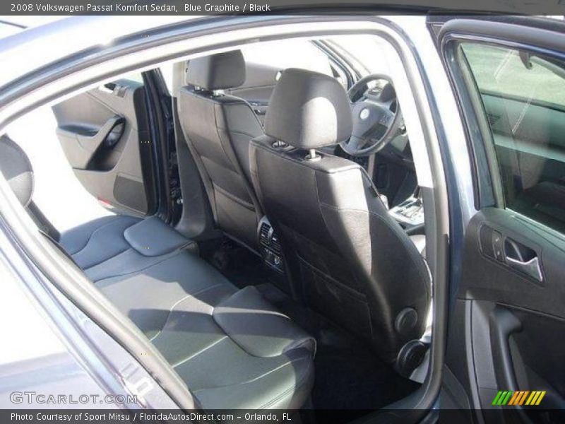 Blue Graphite / Black 2008 Volkswagen Passat Komfort Sedan
