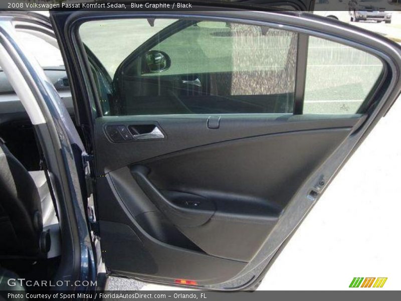 Blue Graphite / Black 2008 Volkswagen Passat Komfort Sedan