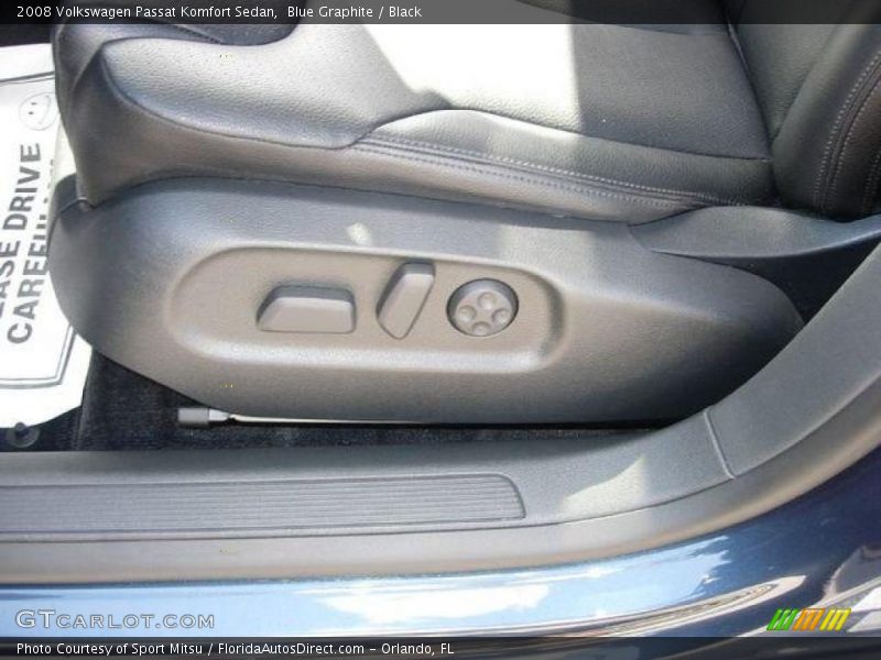 Blue Graphite / Black 2008 Volkswagen Passat Komfort Sedan