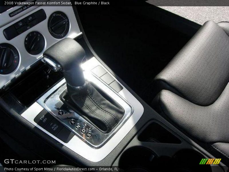 Blue Graphite / Black 2008 Volkswagen Passat Komfort Sedan