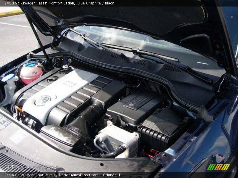 Blue Graphite / Black 2008 Volkswagen Passat Komfort Sedan