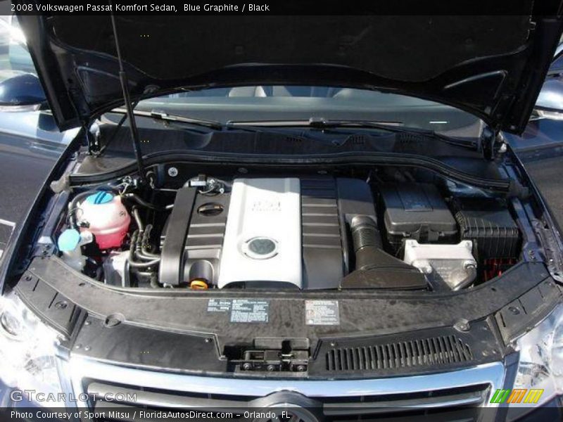 Blue Graphite / Black 2008 Volkswagen Passat Komfort Sedan