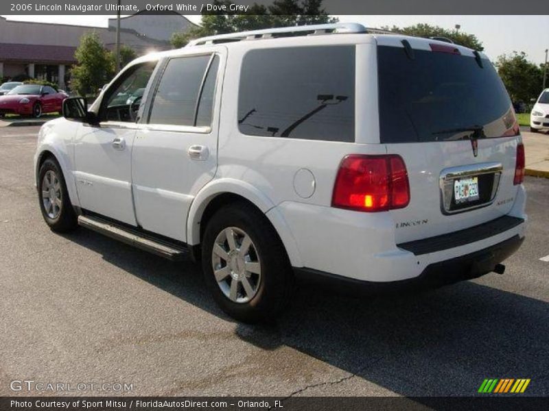 Oxford White / Dove Grey 2006 Lincoln Navigator Ultimate