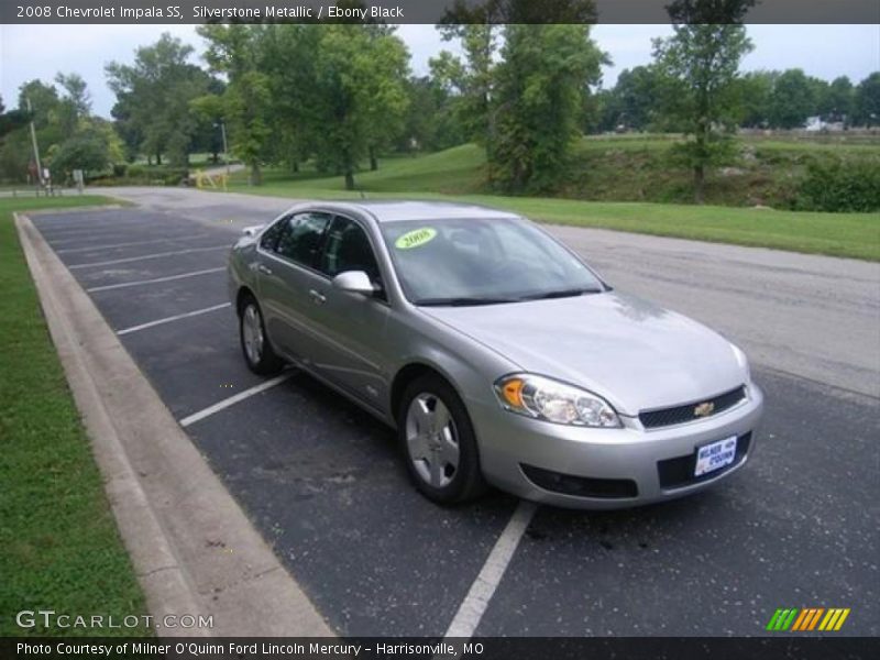 Silverstone Metallic / Ebony Black 2008 Chevrolet Impala SS