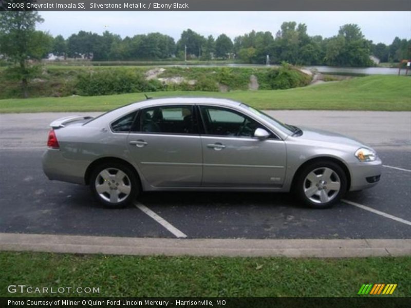Silverstone Metallic / Ebony Black 2008 Chevrolet Impala SS