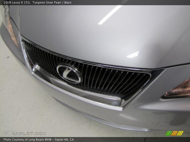 Tungsten Silver Pearl / Black 2008 Lexus IS 250