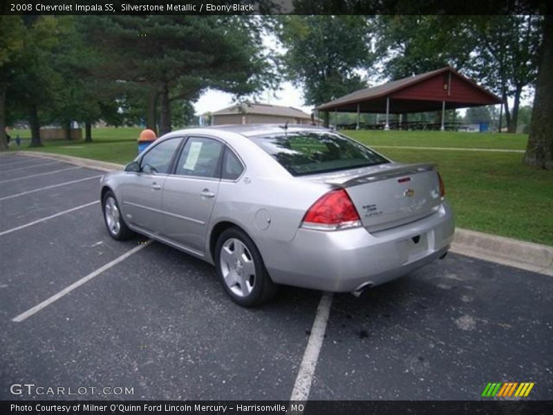 Silverstone Metallic / Ebony Black 2008 Chevrolet Impala SS