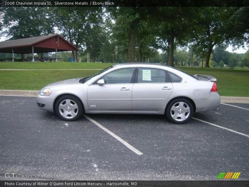 Silverstone Metallic / Ebony Black 2008 Chevrolet Impala SS