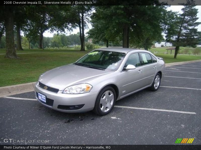 Silverstone Metallic / Ebony Black 2008 Chevrolet Impala SS