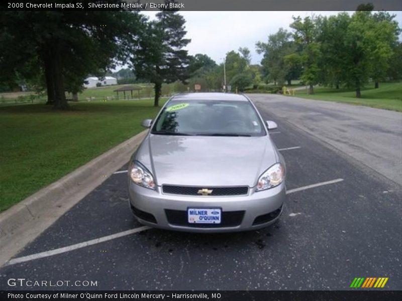 Silverstone Metallic / Ebony Black 2008 Chevrolet Impala SS