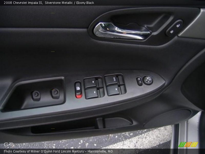 Silverstone Metallic / Ebony Black 2008 Chevrolet Impala SS