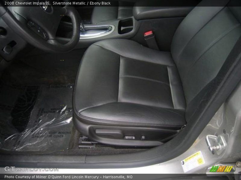 Silverstone Metallic / Ebony Black 2008 Chevrolet Impala SS