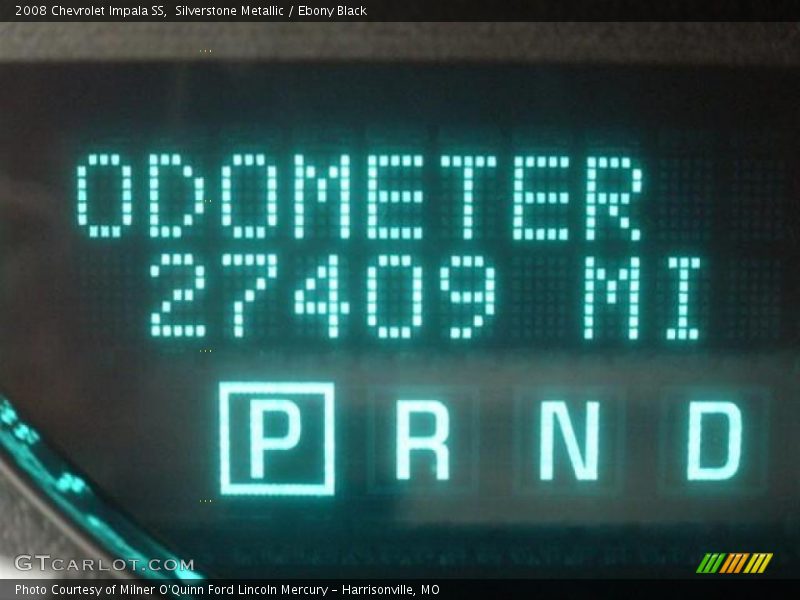 Silverstone Metallic / Ebony Black 2008 Chevrolet Impala SS