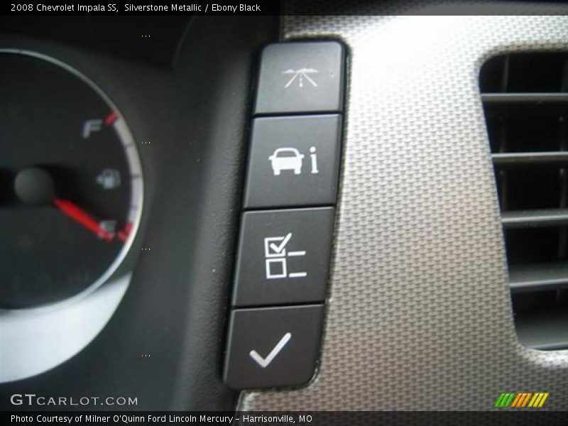 Silverstone Metallic / Ebony Black 2008 Chevrolet Impala SS