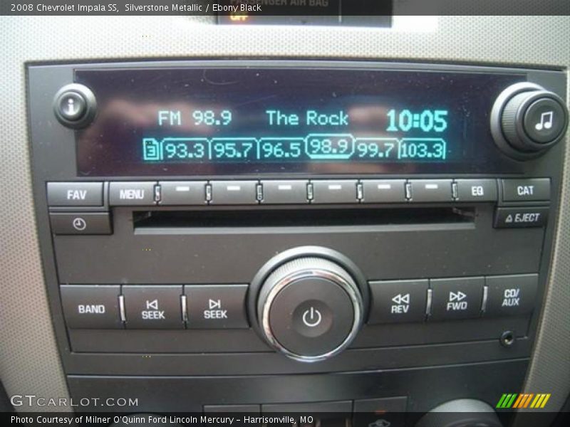 Silverstone Metallic / Ebony Black 2008 Chevrolet Impala SS