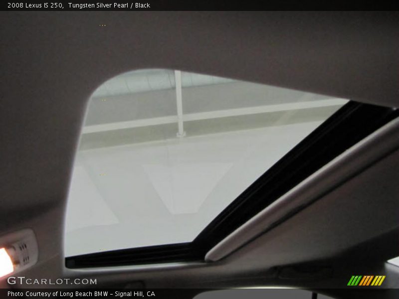Tungsten Silver Pearl / Black 2008 Lexus IS 250