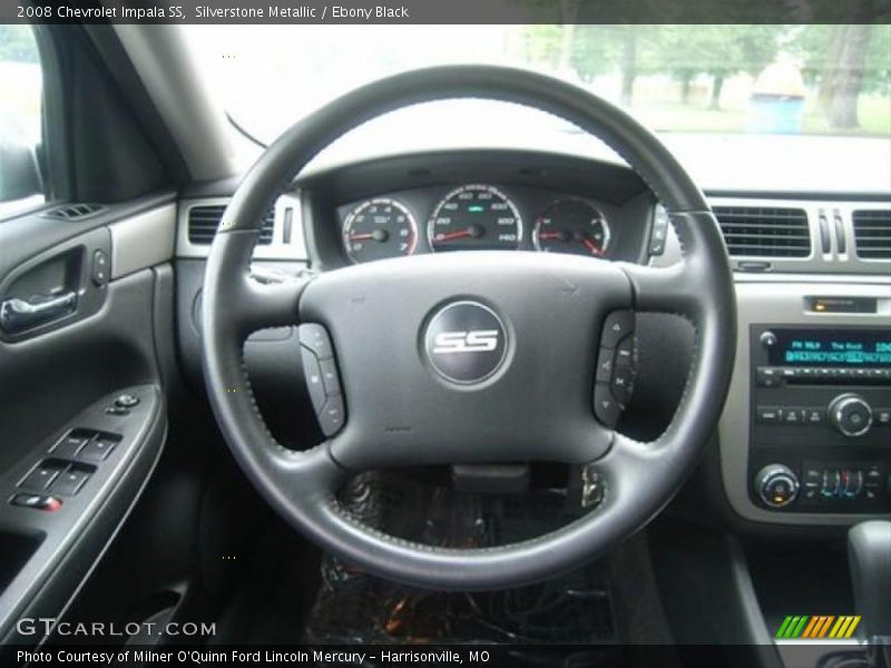 Silverstone Metallic / Ebony Black 2008 Chevrolet Impala SS