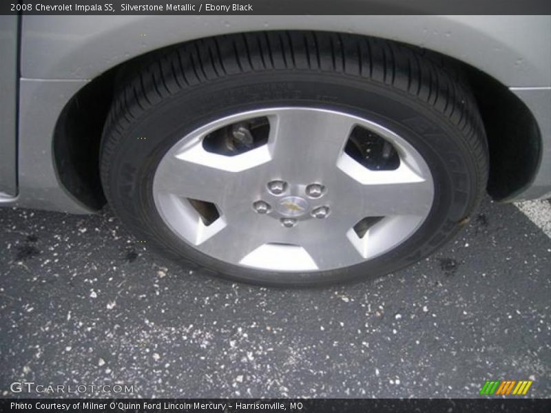 Silverstone Metallic / Ebony Black 2008 Chevrolet Impala SS