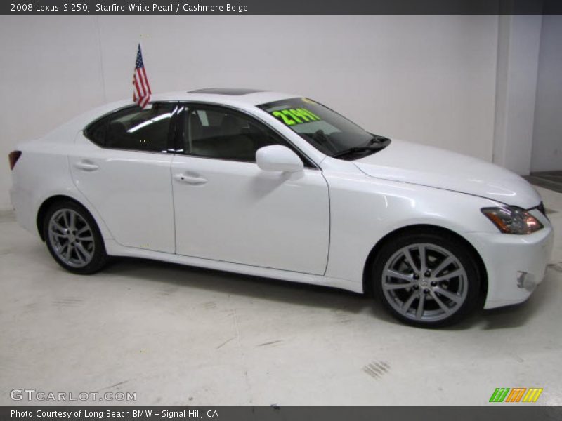 Starfire White Pearl / Cashmere Beige 2008 Lexus IS 250